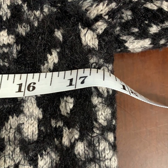 Chico's Eyelash-Trim Jacquard Pullover Sweater Womens Small - Picture 8 of 10